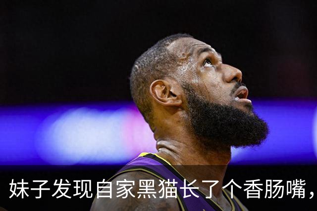 妹子发现自家黑猫长了个香肠嘴，仔细一看差点笑疯：不是大哥，你跟粉扑有仇啊？！